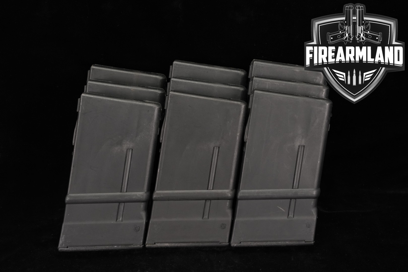 Rock River Arms NINE (9) LAR-8 Polymer 20-Round Magazines 7.62x51 NATO FAL Pattern AR-10 7.62mm NATO (7.62x51) in Very Good Condition Thumbnail