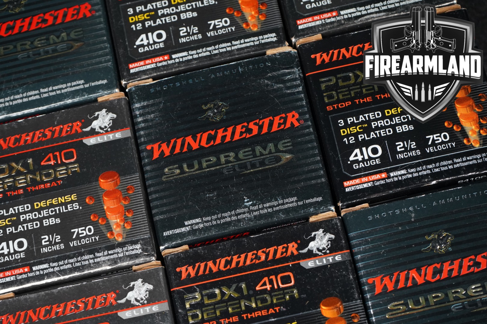 2 CALIBER AMMO! 320 RDS! 410 Bore & 45 Long Colt Ammunition-img-0