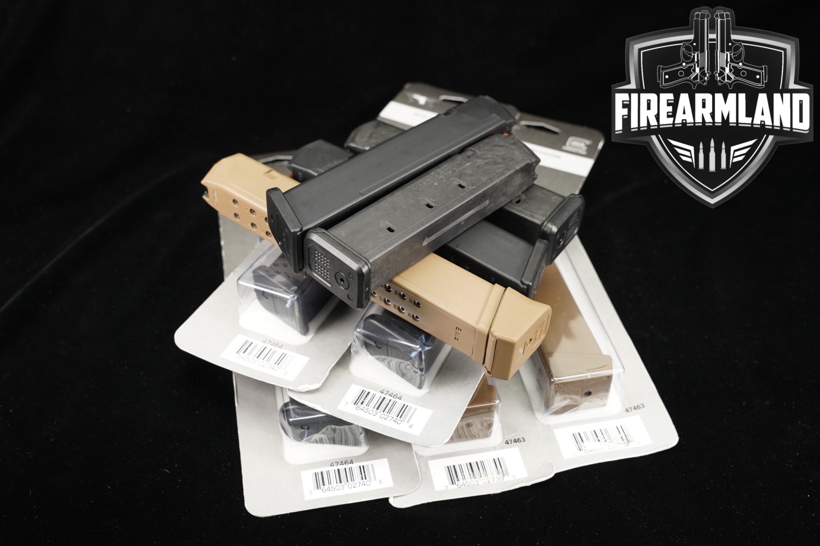 Glock TEN (10) Extended Magazines 9mm Luger in Like-New Condition Thumbnail