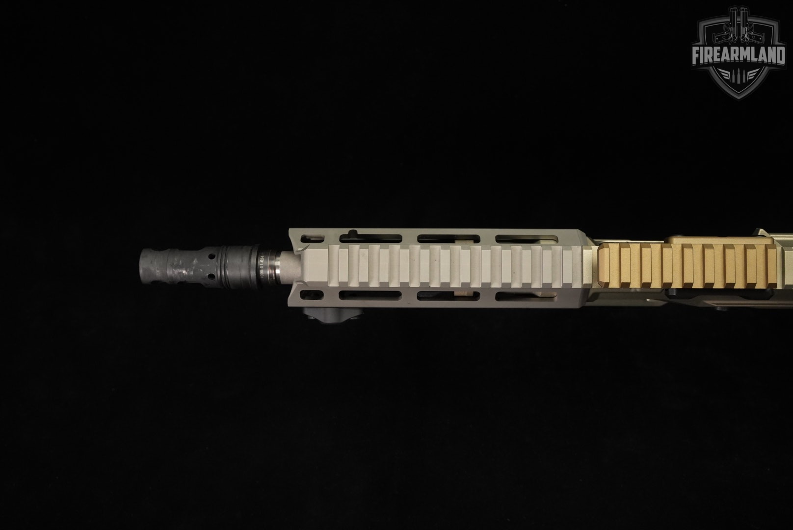 SBR Q Honey Badger 300 Blackout AR-15 AR15 7" FDE & Gray SOCOM BRAKE, UNITY-img-10