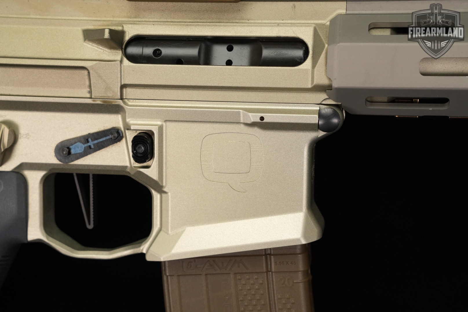 SBR Q Honey Badger 300 Blackout AR-15 AR15 7" FDE & Gray SOCOM BRAKE, UNITY-img-21