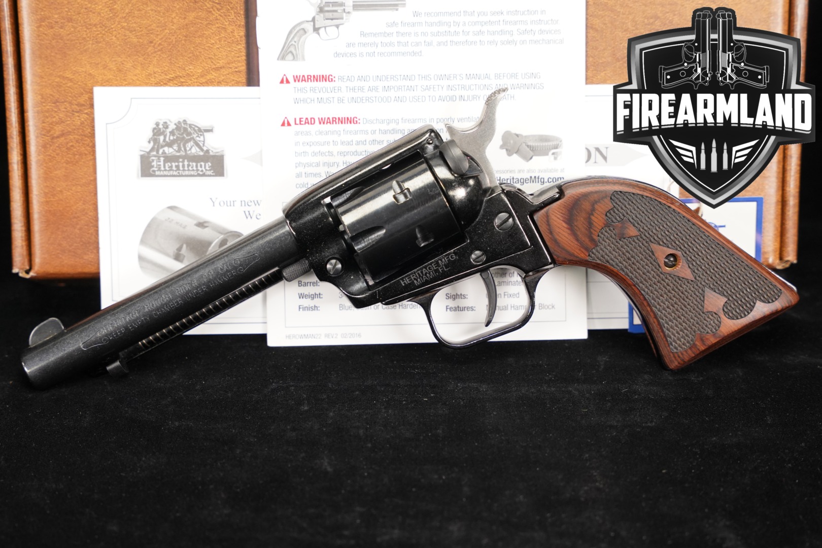 Heritage Manufacturing Co. Rough Rider .22 LR Black in Very Good Condition Thumbnail