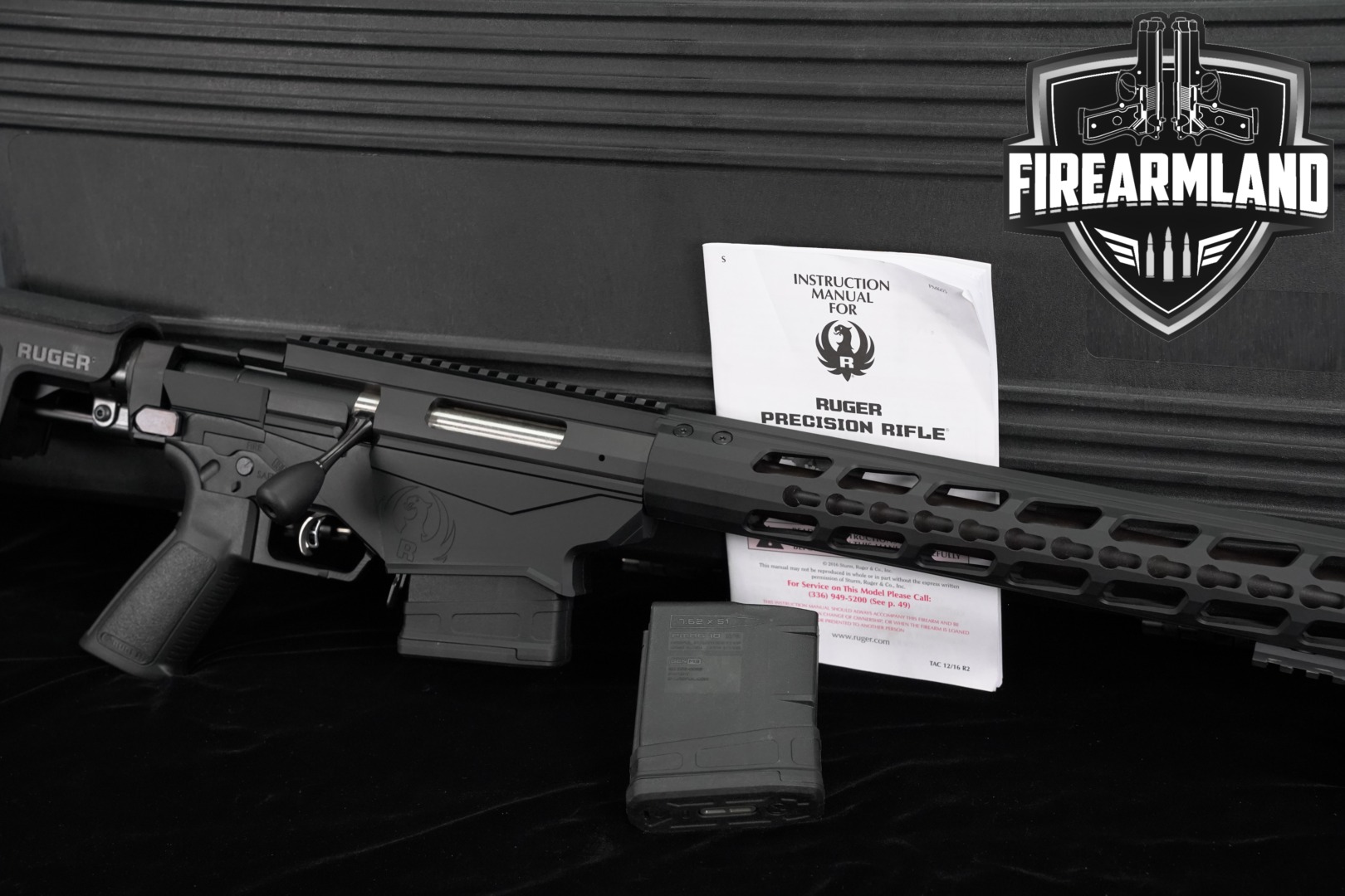 Ruger PRECISION RIFLE Gen 2 6.5 Creedmoor 24 +TWO MAGS & ORIG CASE-img-0
