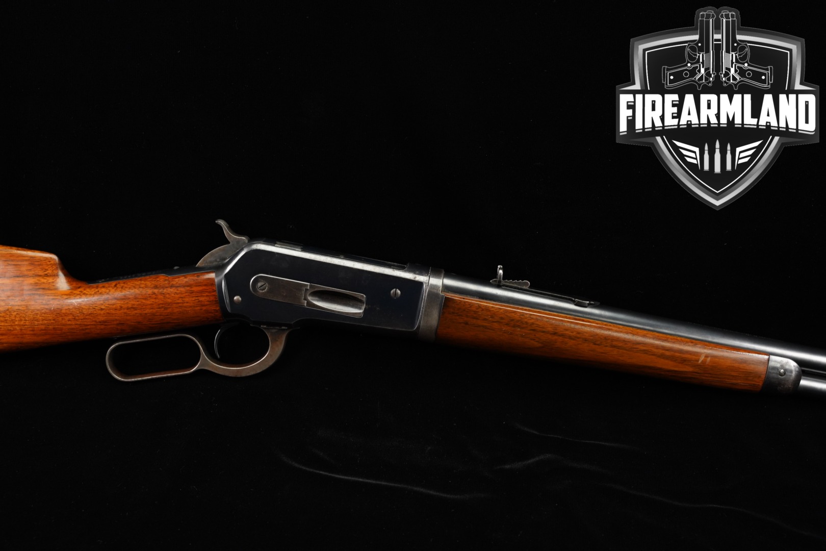 1908 Winchester Repeating Arms Model 1886 Takedown; Two-Barrel Set .45-70 Govt. Blued & Walnut in Very Good Condition Thumbnail