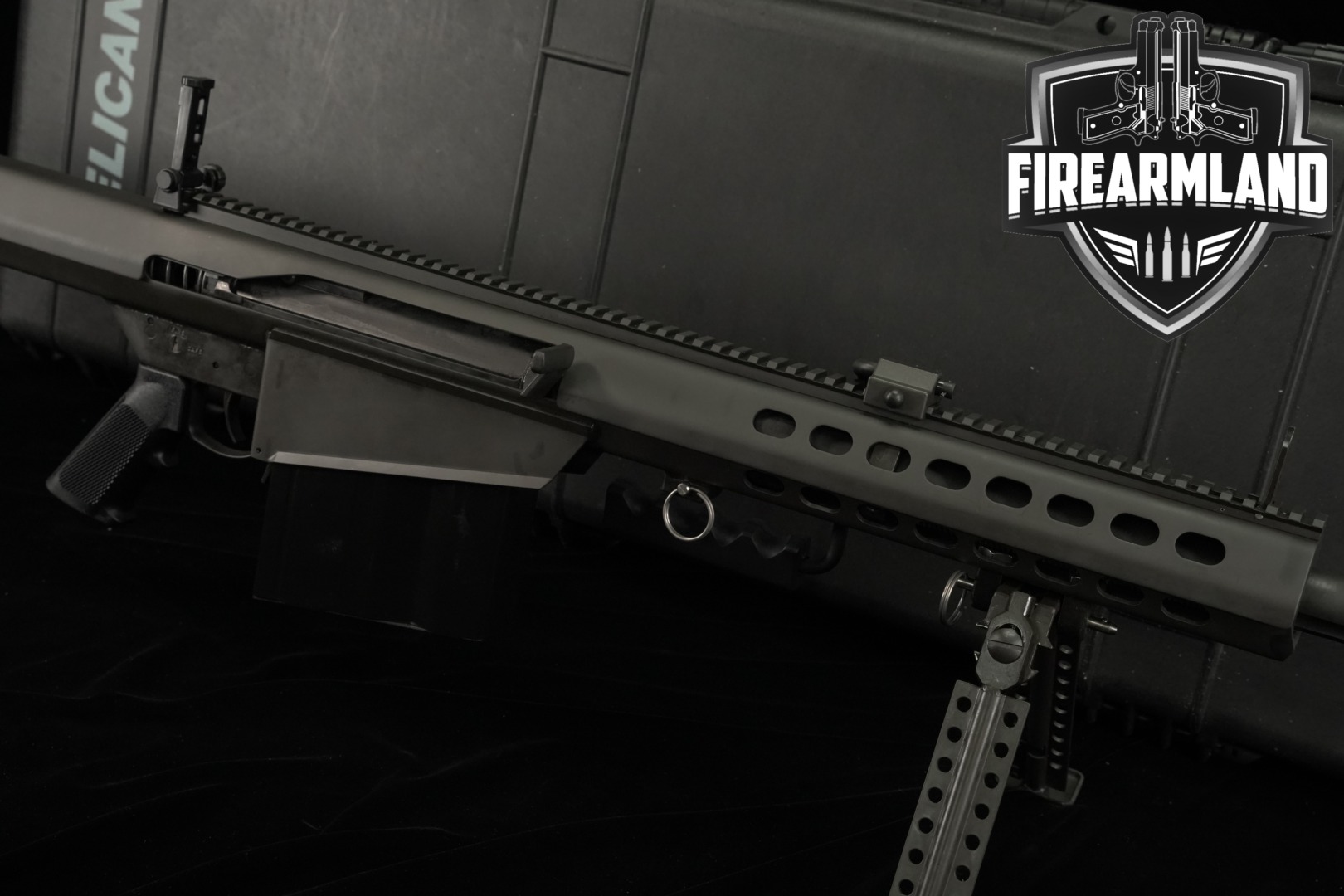 LIKE-NEW Barrett 82A1 50 BMG 29" M82A1 M82 82-A1 +BIPOD, PELICAN CASE-img-0