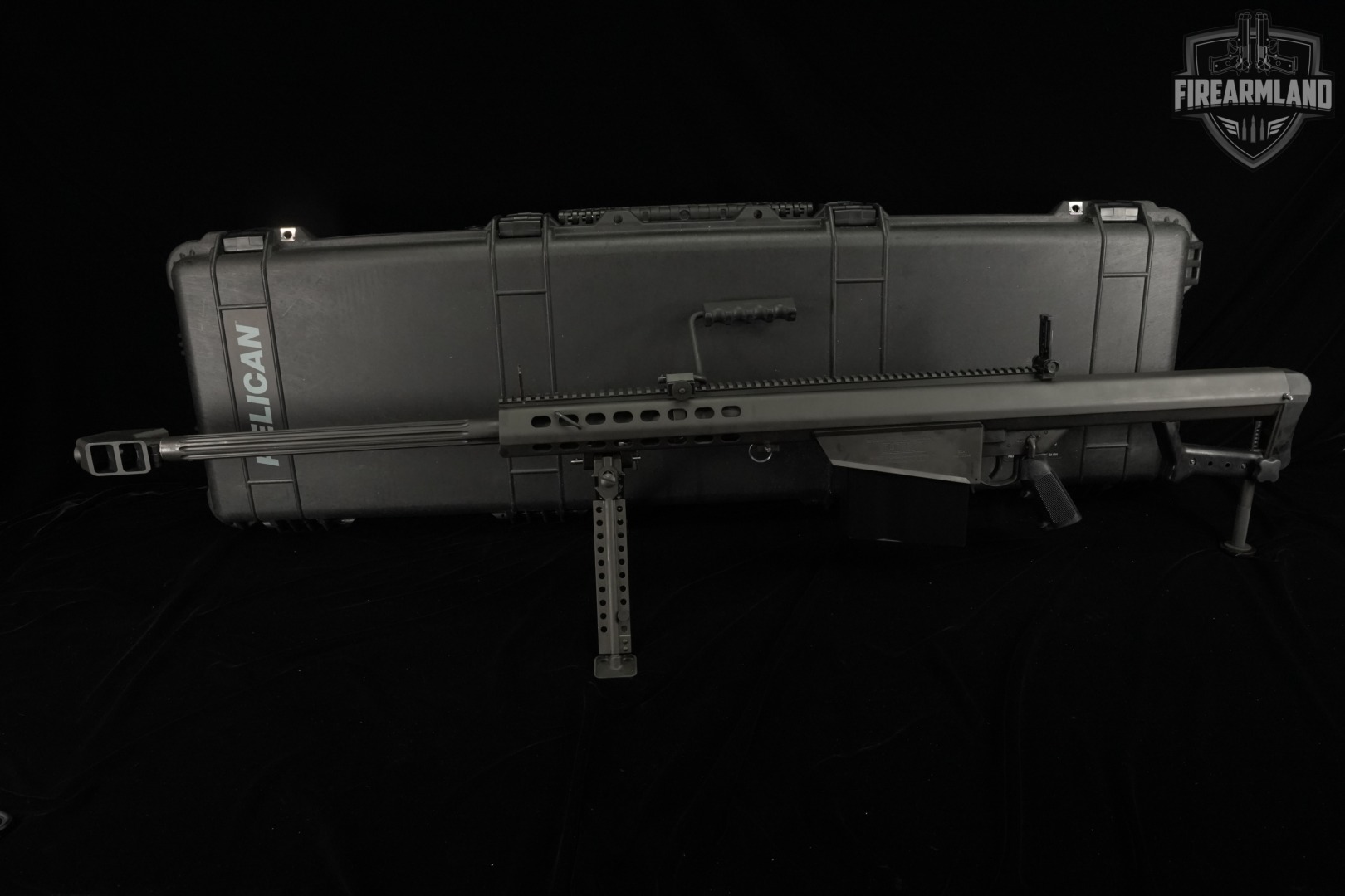 LIKE-NEW Barrett 82A1 50 BMG 29" M82A1 M82 82-A1 +BIPOD, PELICAN CASE-img-2