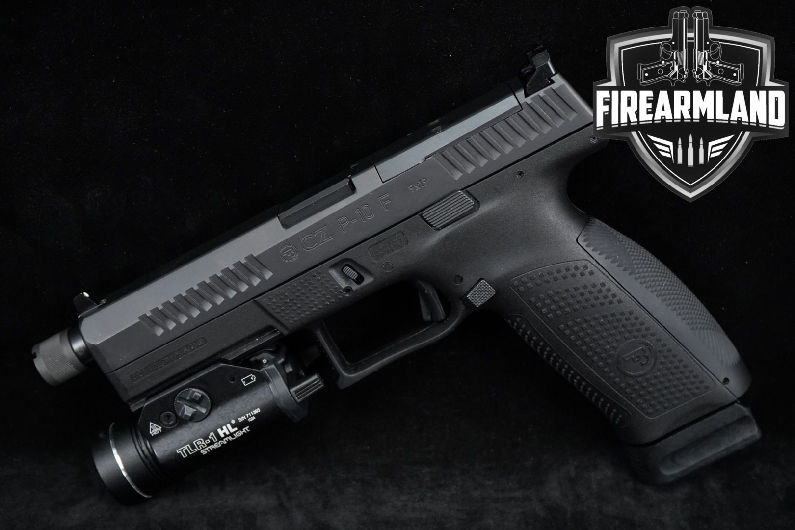 CZ P-10 F Suppressor-Ready 9mm Luger Black in Very Good Condition Thumbnail