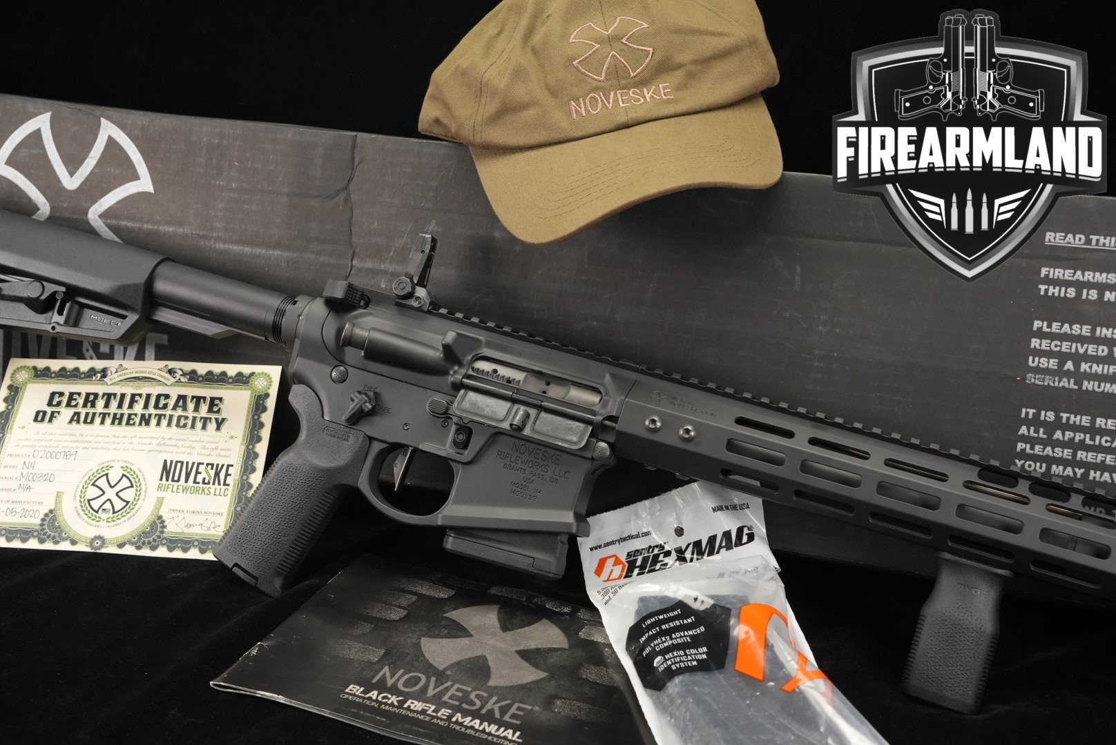 Noveske Rifleworks N4 Light Infidel 5.56mm NATO Black in Excellent Condition Thumbnail