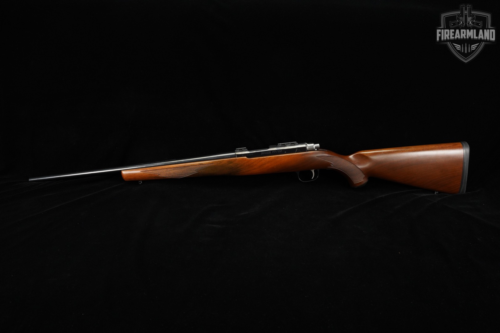 Ruger 77/22 22LR 20 Blued & Walnut 7722 +6 MAGS-img-6