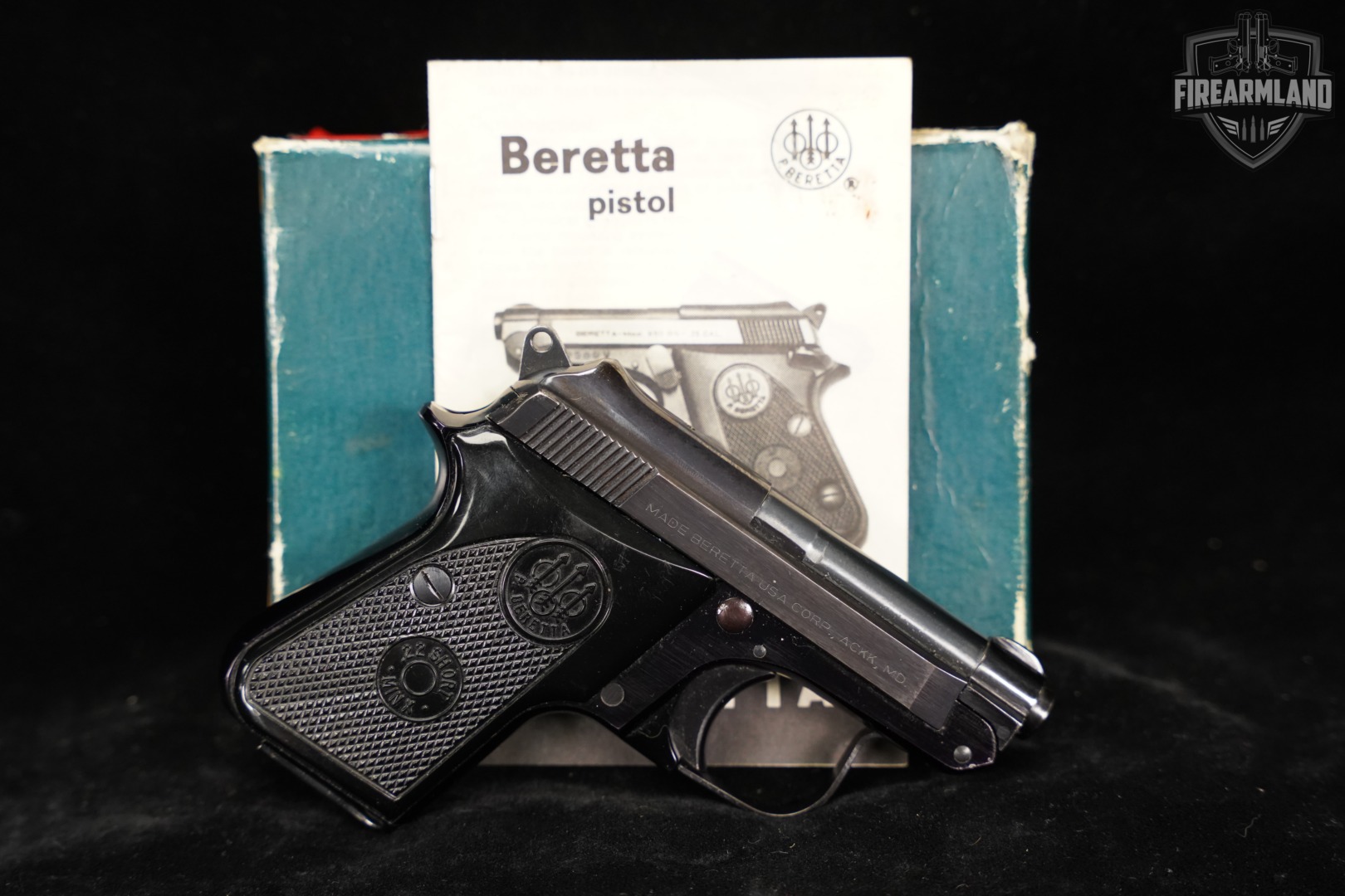 Beretta Mod 950 BS Minx 22 Short 2.4" Blued 950BS +ORIG BOX-img-2