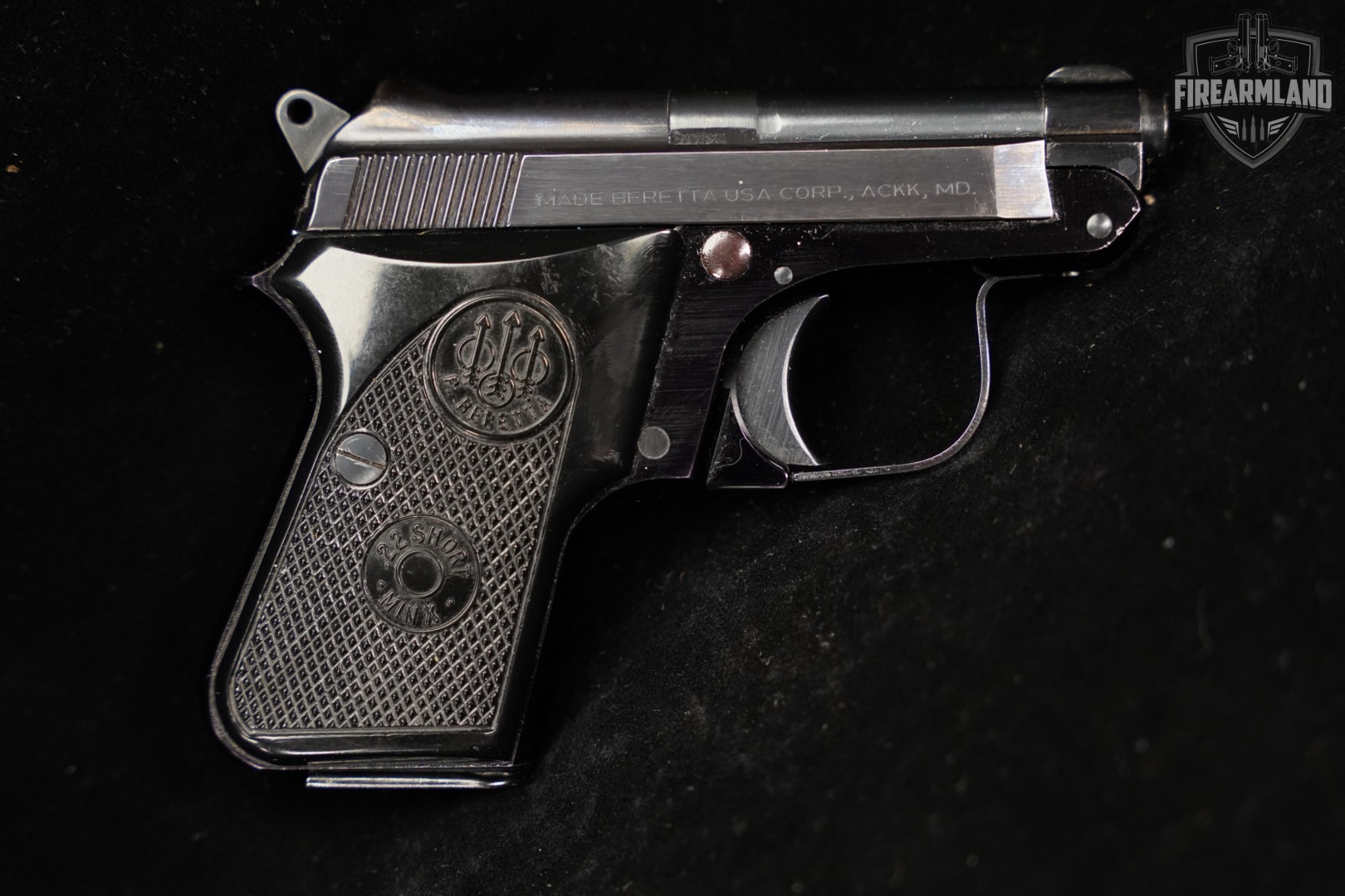 Beretta Mod 950 BS Minx 22 Short 2.4" Blued 950BS +ORIG BOX-img-4