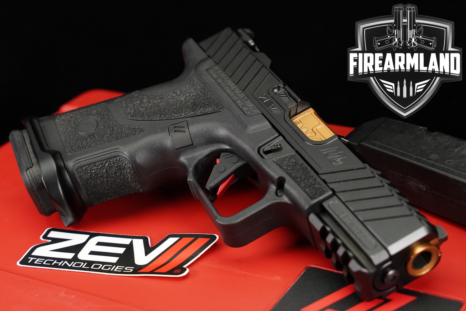ZEV OZ9C Hyper-Comp 9mm Luger Black in Very Good Condition Thumbnail