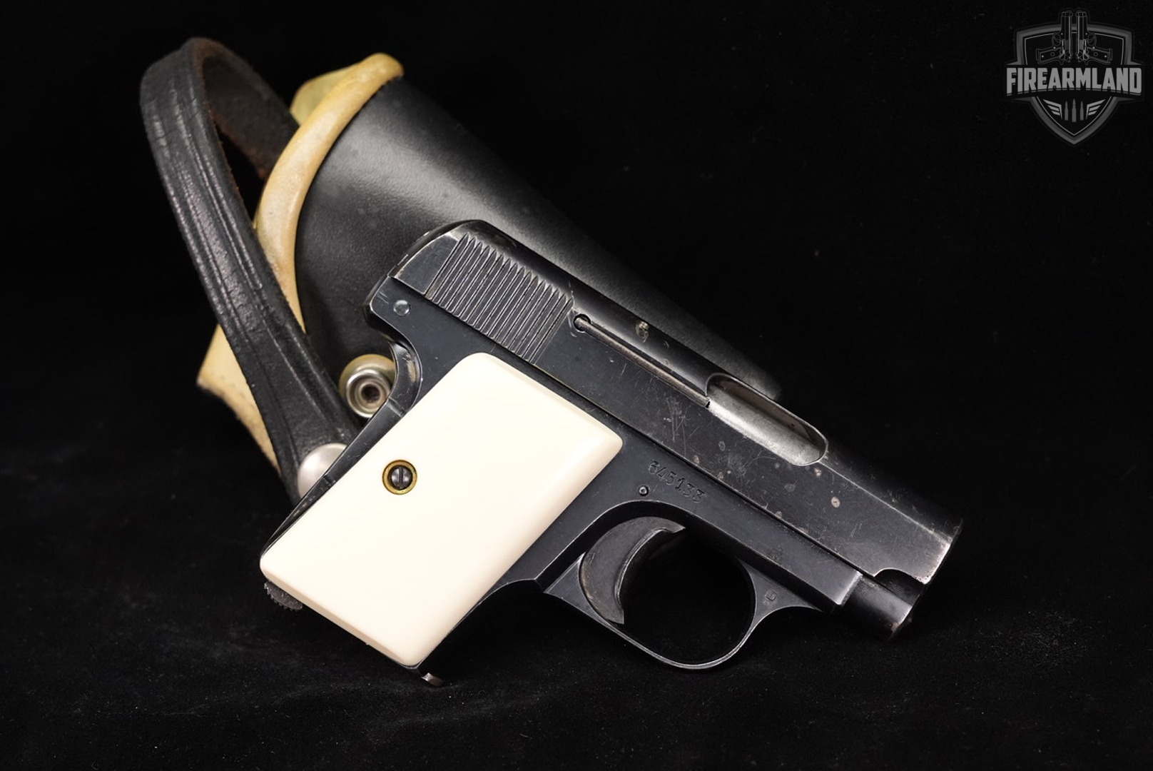 FN Model 1906 Vest Pocket 25 ACP 2.1 Blued M1906 +HOLSTER-img-2