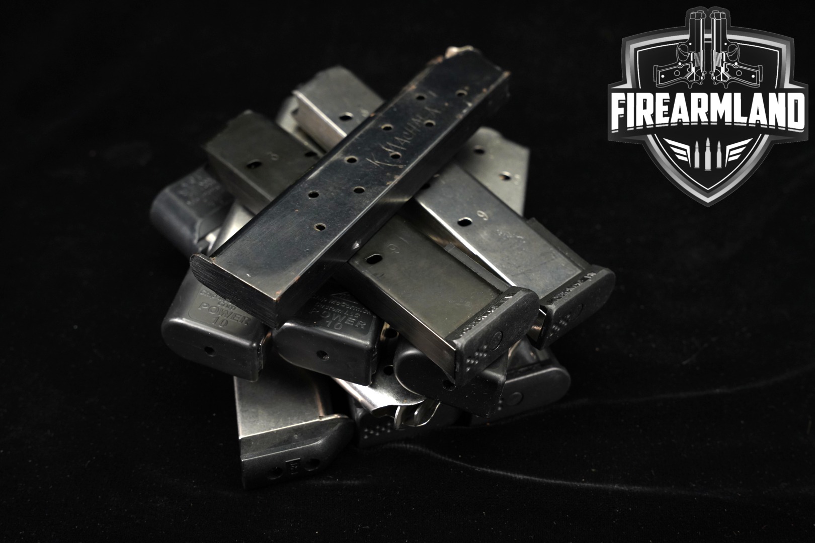Multiple Manufacturers TWELVE (12) 1911 10 Round Magazines .45 ACP in Very Good Condition Thumbnail