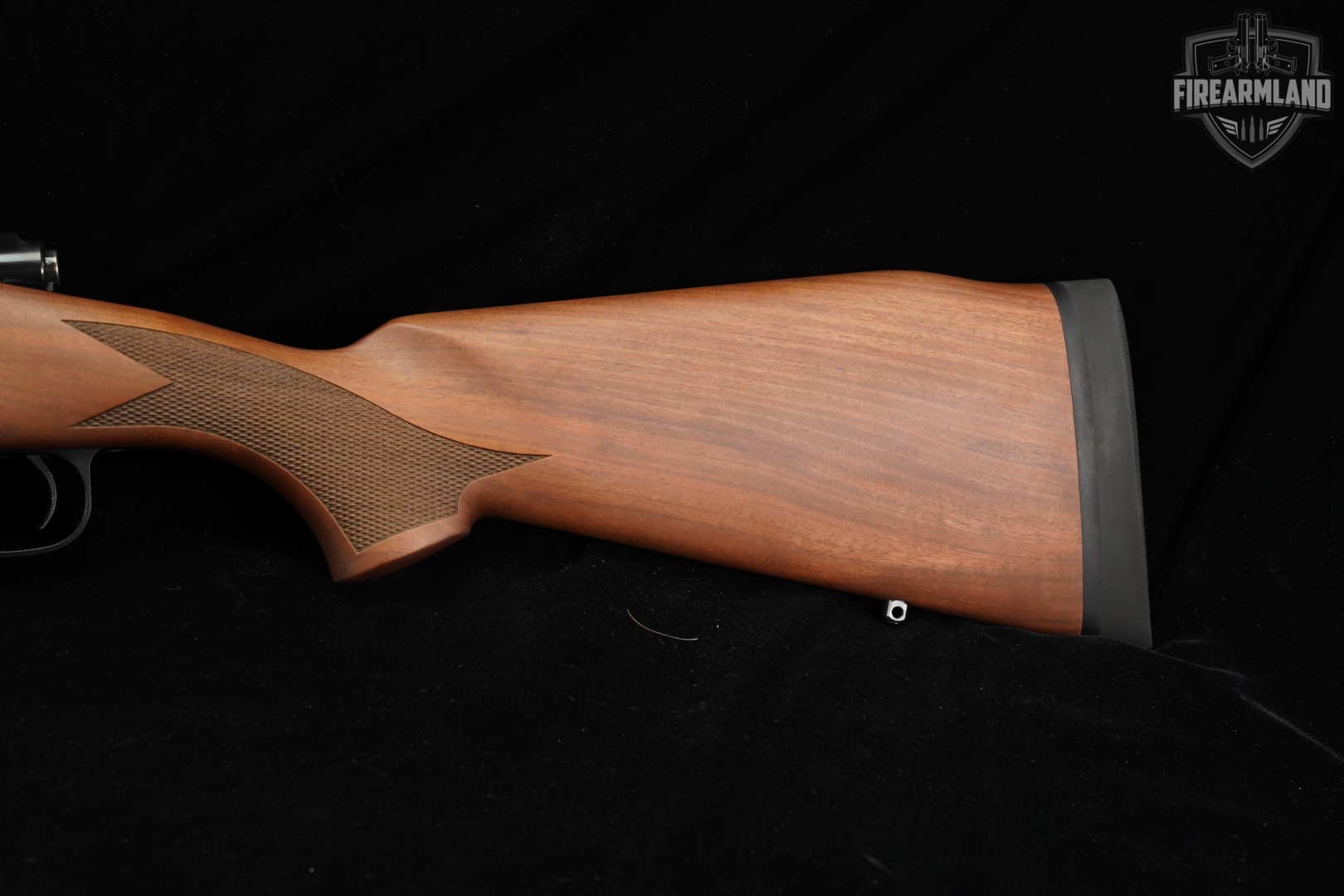 Winchester Model 70 Alaskan 375 H&H Magnum 24.75" Blued & Walnut M70-img-9