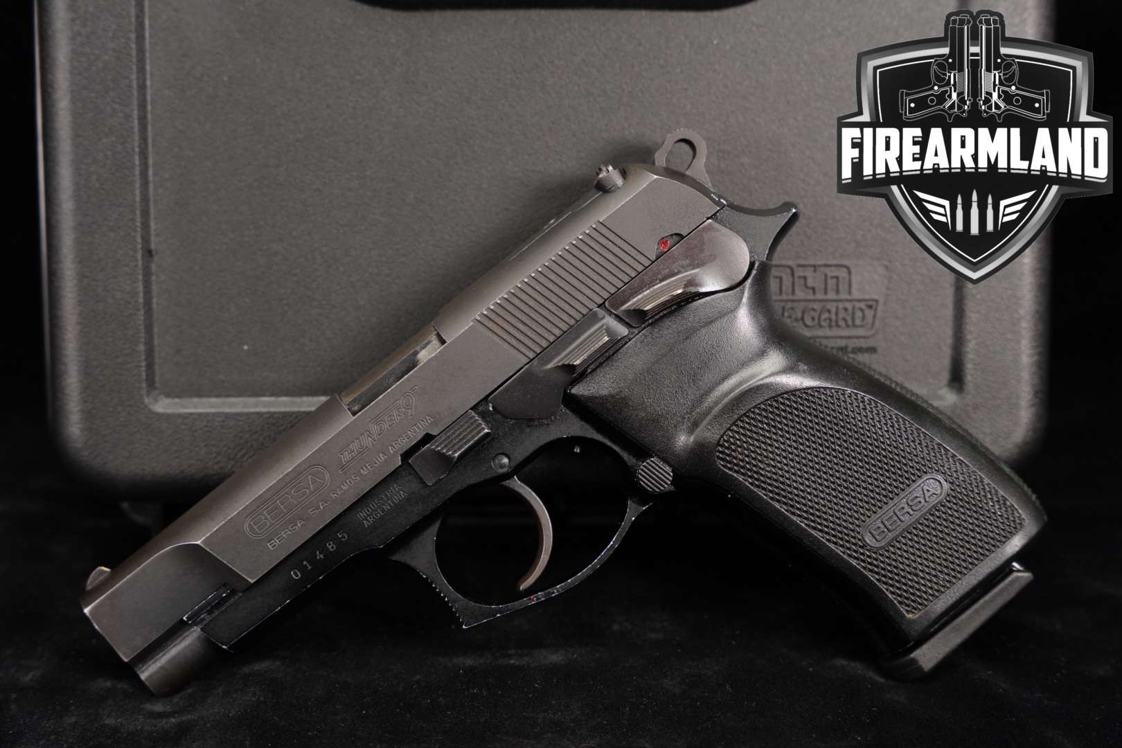Bersa Thunder 9 9mm Luger Black in Good Condition Thumbnail