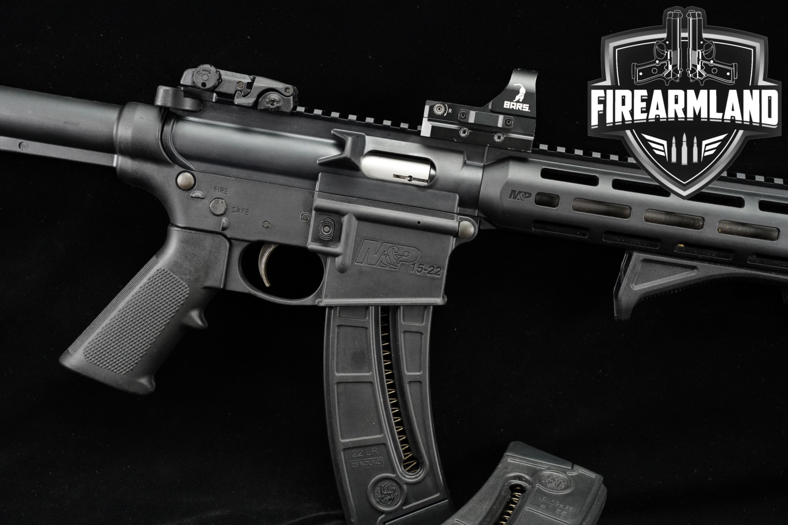 Smith & Wesson S&W M&P15-22 Sport 22LR AR-15 AR15 16" M&P +3 MAGS, OPTICS-img-0