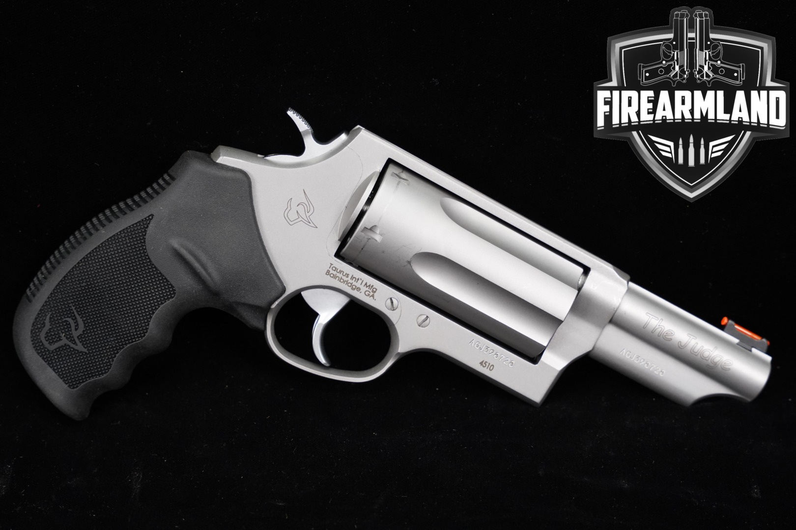 Taurus Judge 4510 Magnum .45 LC/.410 Stainless in Very Good Condition Thumbnail