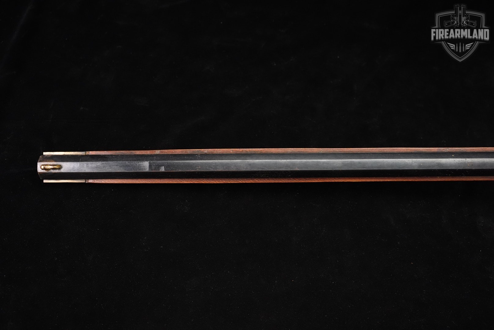 Kentucky Long Rifle 50 BPM 34 Blued & Hardwood Sidelock OCTAGON-img-10