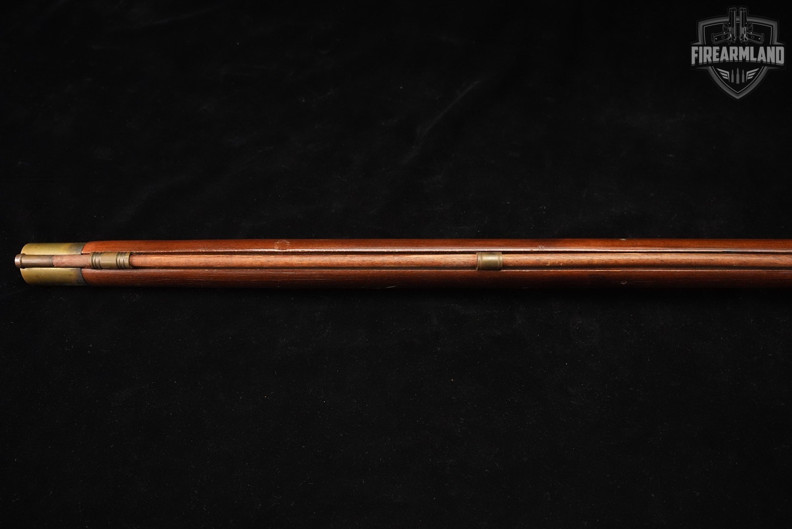 Kentucky Long Rifle 50 BPM 34 Blued & Hardwood Sidelock OCTAGON-img-13
