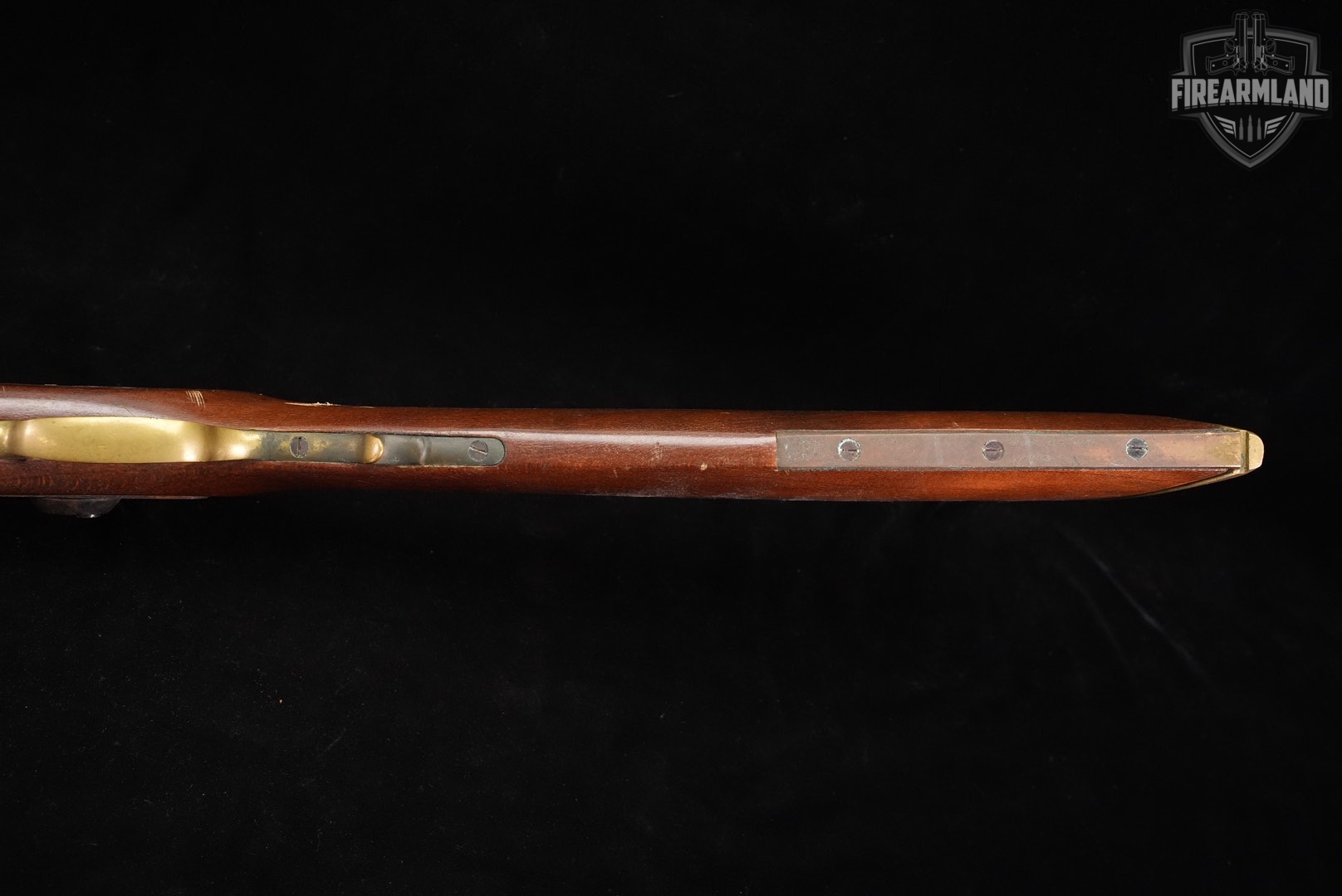 Kentucky Long Rifle 50 BPM 34 Blued & Hardwood Sidelock OCTAGON-img-15