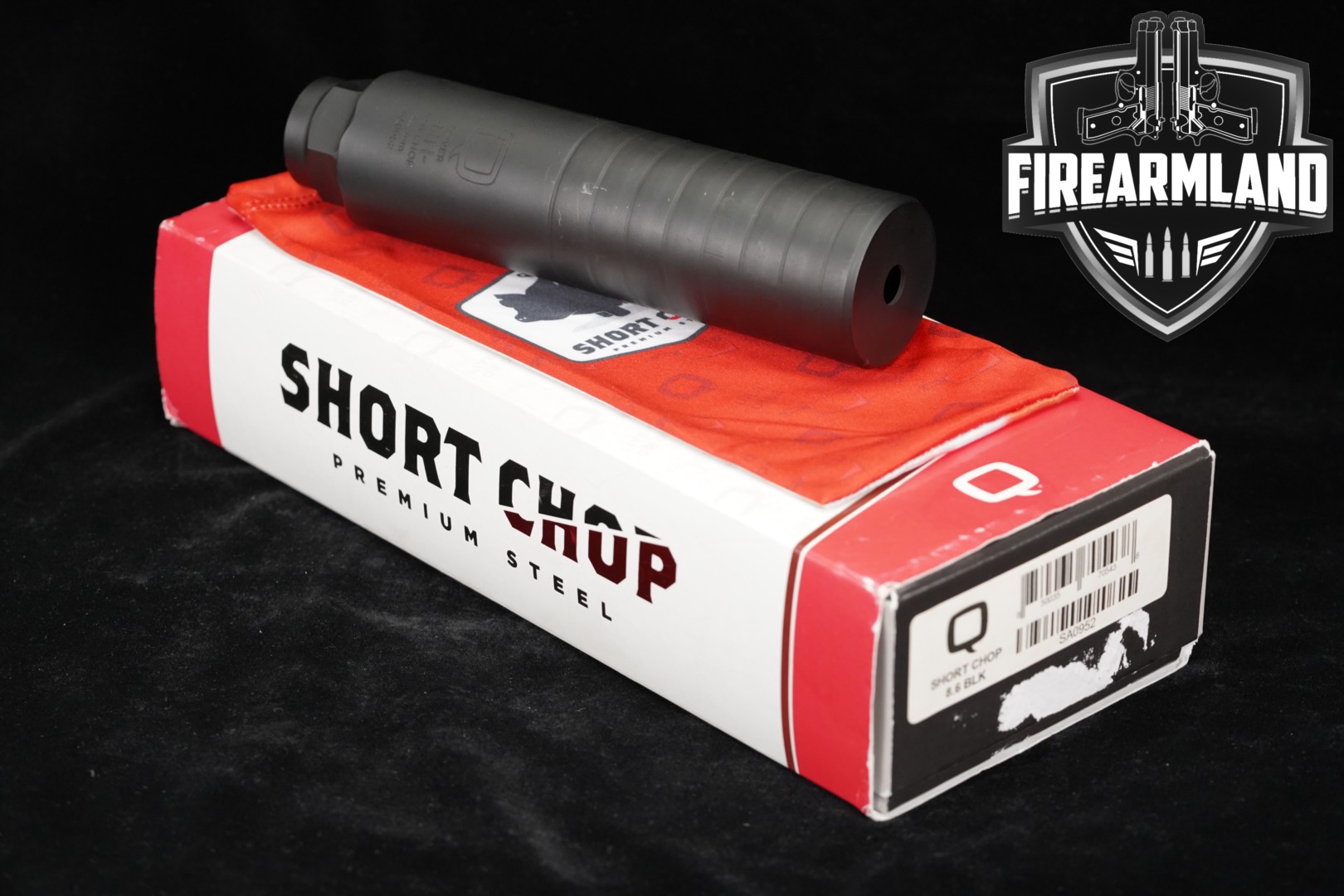 Q short Chop 8.6mm 7" Suppressor Silencer +ORIG BOX-img-0