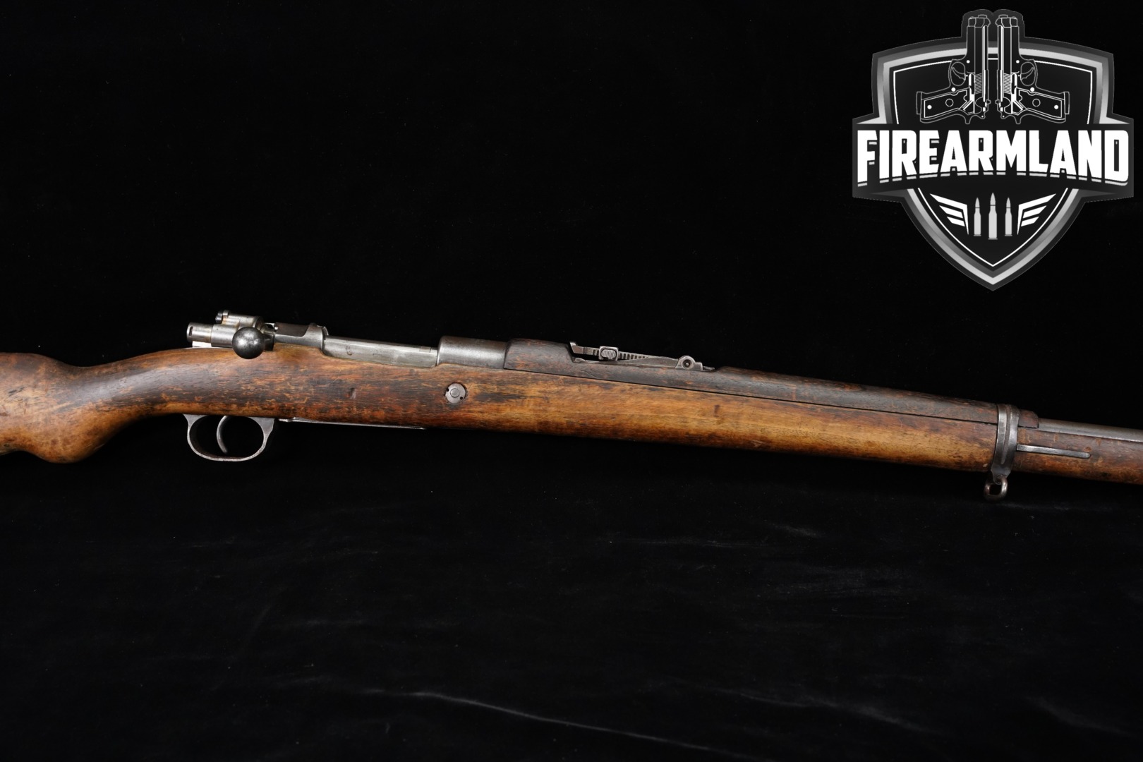 Kirikkale Arsenal (K Kale) Model 1938 Long Rifle 8mm Mauser Wood in Good Condition Thumbnail