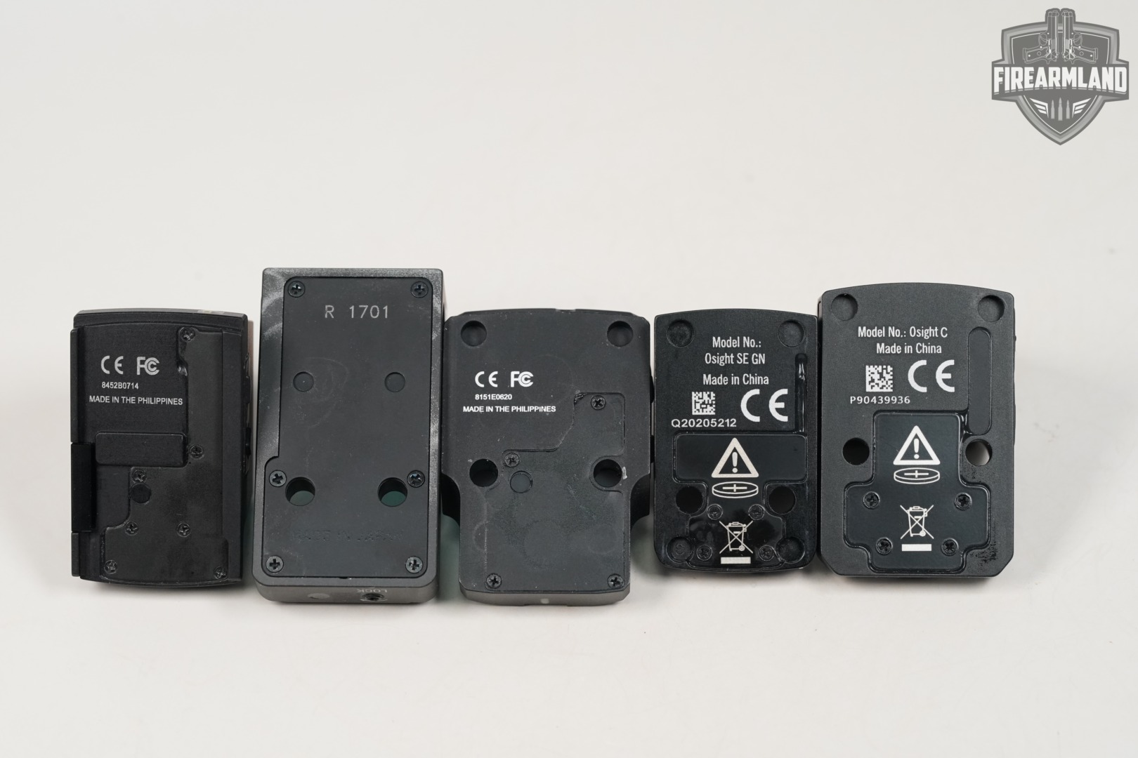 FIVE RED DOT SIGHT LOT 5 Pack Osight Nikko Meprolight RDS-img-3