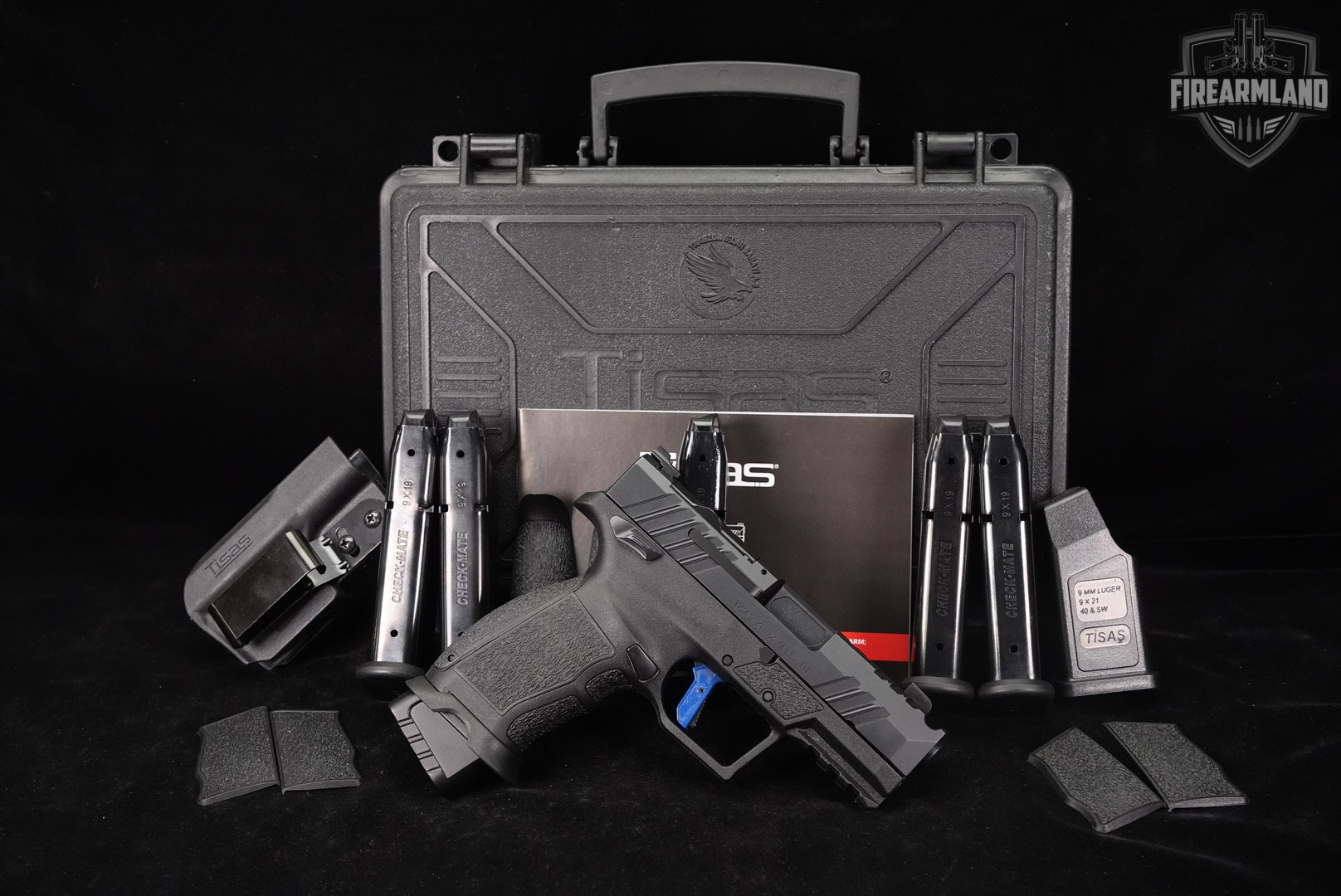 Tisas PX-9 Carry COMP 2.0 9mm OR 3.5" PX9 +6 MAGS, ORIG CASE & HOLSTER-img-2