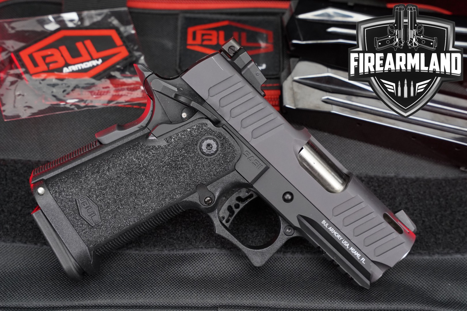 Bul Armory SAS II Ultralight Pro 9mm Luger Black in Very Good Condition Thumbnail