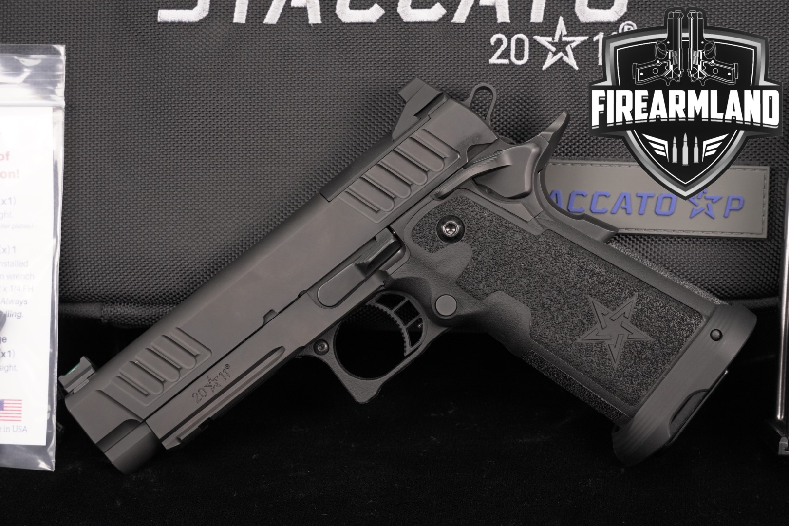 Staccato (STI) P 9mm Luger Black in Excellent Condition Thumbnail