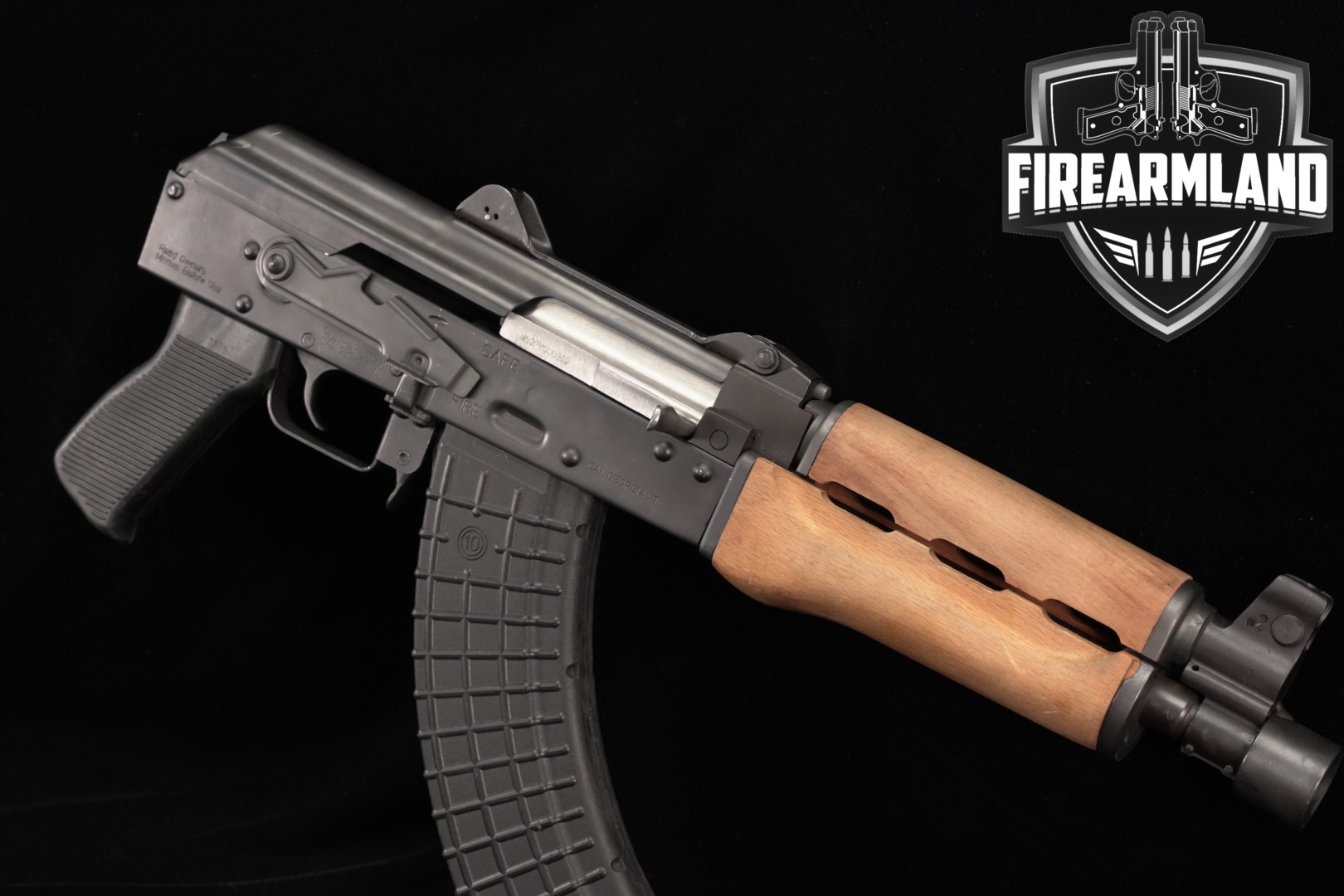 Zastava Arms PAP M92PV 7.62x39 AKM AK47 AK-47 10" Black & Wood ZPAP 92-img-0