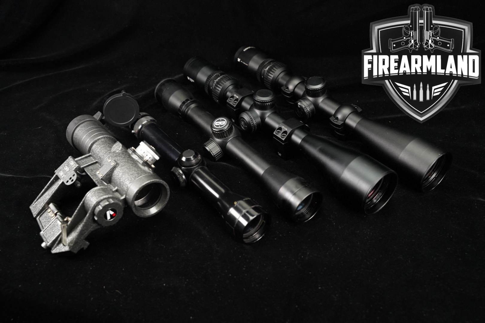 FIVE SCOPE LOT 5 Pack Redfield Bushnell Victoptics Vortex Scopes Riflescope-img-0