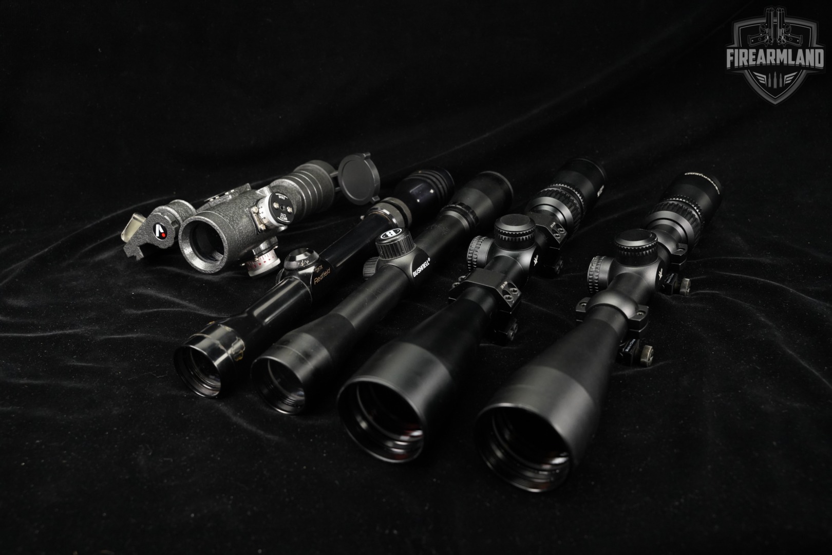 FIVE SCOPE LOT 5 Pack Redfield Bushnell Victoptics Vortex Scopes Riflescope-img-2