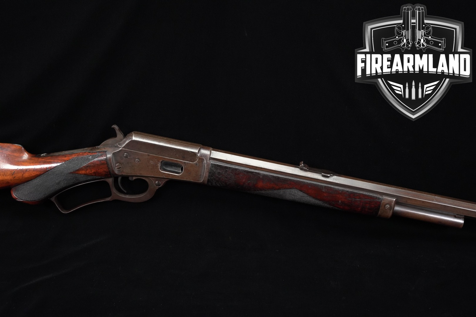 1891 Marlin Firearms Co. Model 1889 New Safety .44-40 Win. Walnut in Good Condition Thumbnail