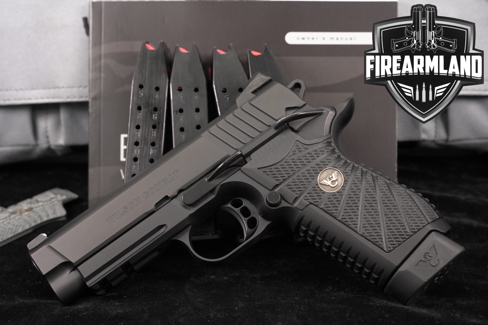 Wilson Combat WC eXperior Compact Double Stack 9mm 1911 +5 MAGS, ORIG CASE-img-0