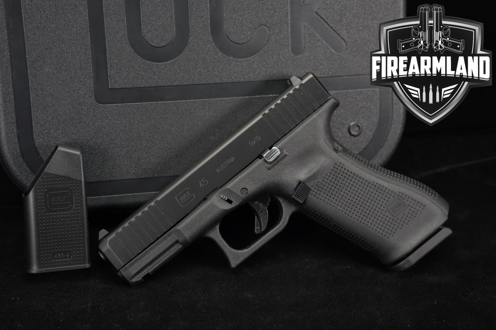 Glock G45 Gen5 9mm Luger Black in Poor Condition Thumbnail