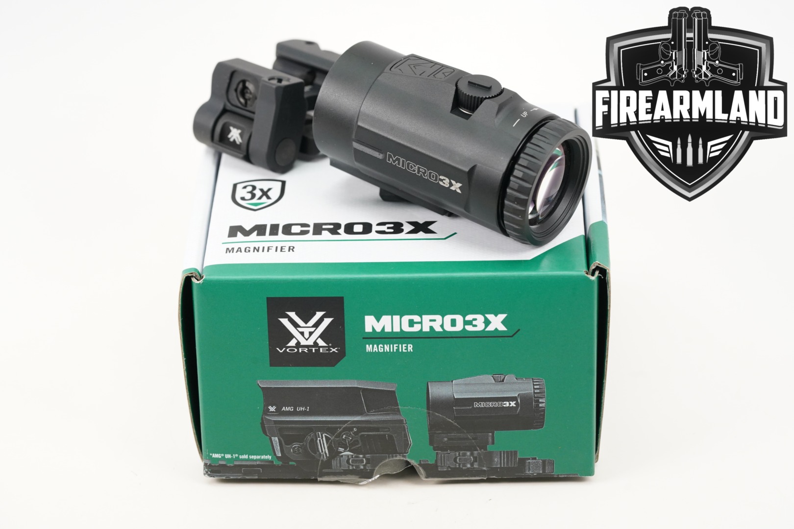 Vortex Optics MICRO3X Magnifier 3x Magnification Sight Micro +ORIG BOX-img-0