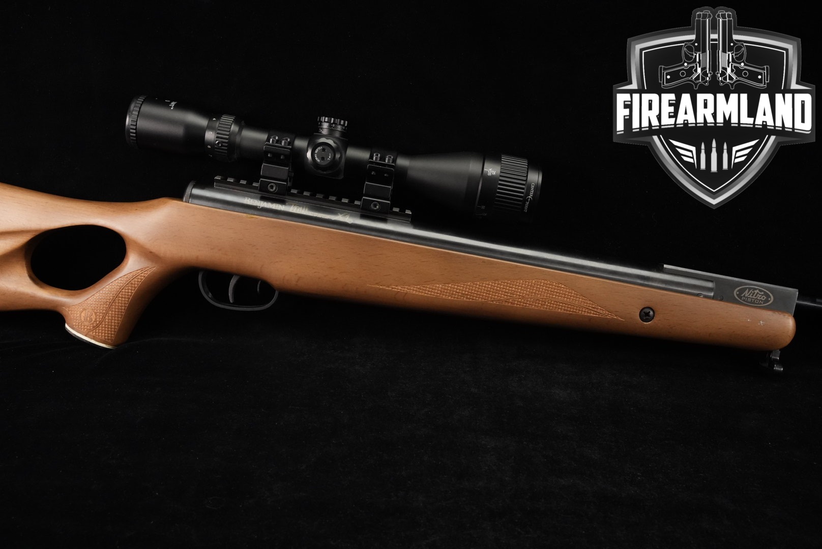 Benjamin Trail NP XL 1500 .177 Caliber (4.5mm) Blued & Hardwood in Excellent Condition Thumbnail