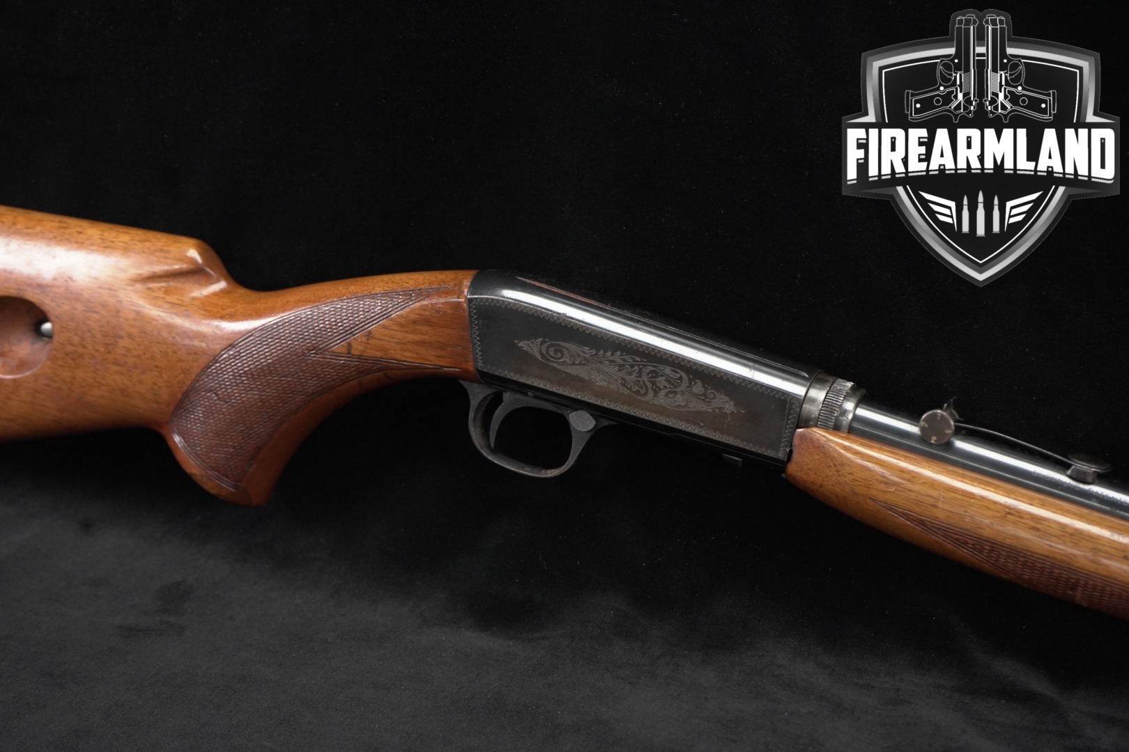 1956-1957 Browning SA-22 Grade I .22 LR Blued & Walnut in Fair Condition Thumbnail