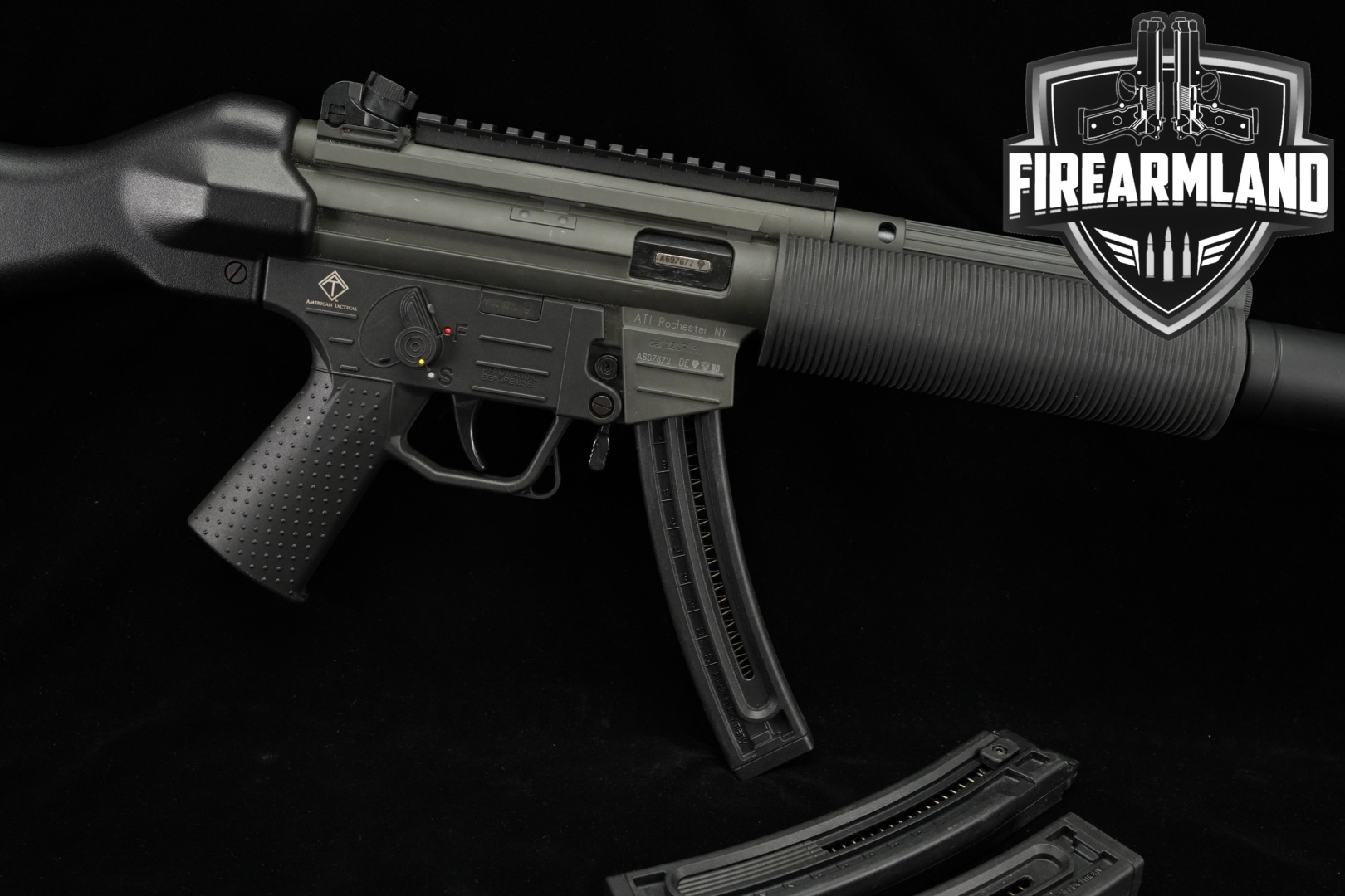 German Sport Guns GSG-522 SD 22LR American Tactical GSG522 FAUX SUPPRESSOR-img-0