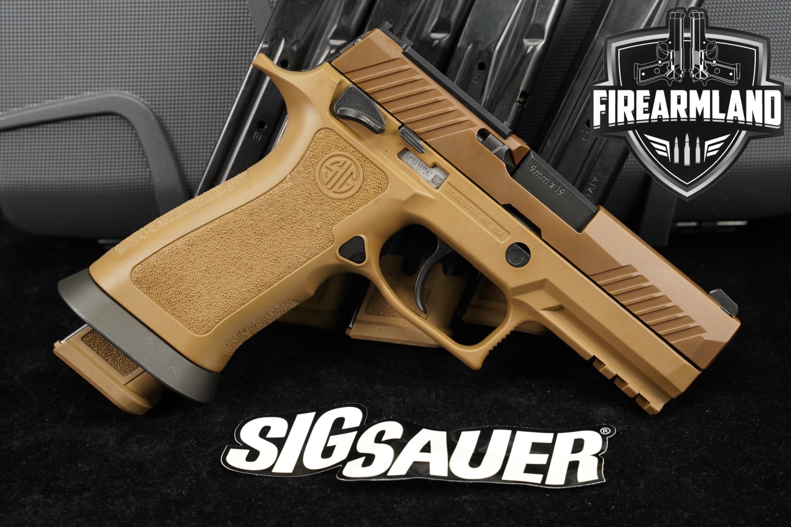 Sig Sauer P320-M18 9mm Luger Coyote Tan in Good Condition Thumbnail