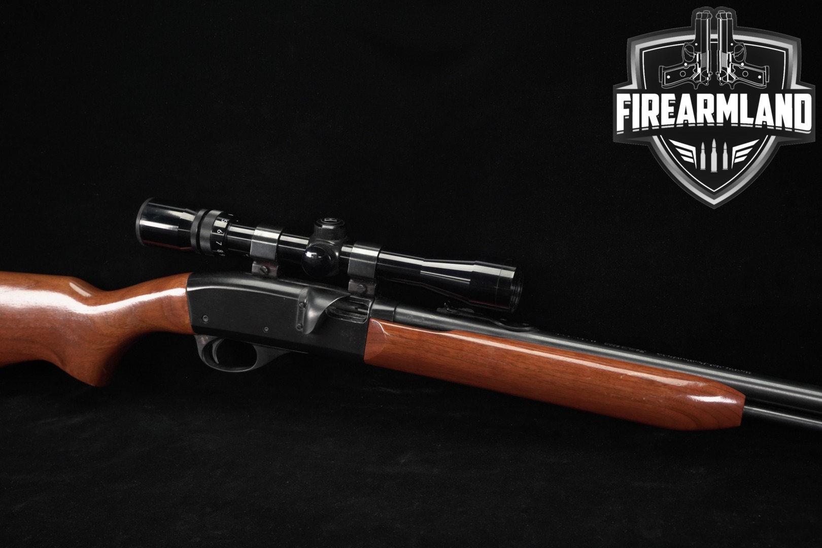 Remington Model 552 Speedmaster 552A Standard .22 S/L/LR Blued & Walnut in Good Condition Thumbnail