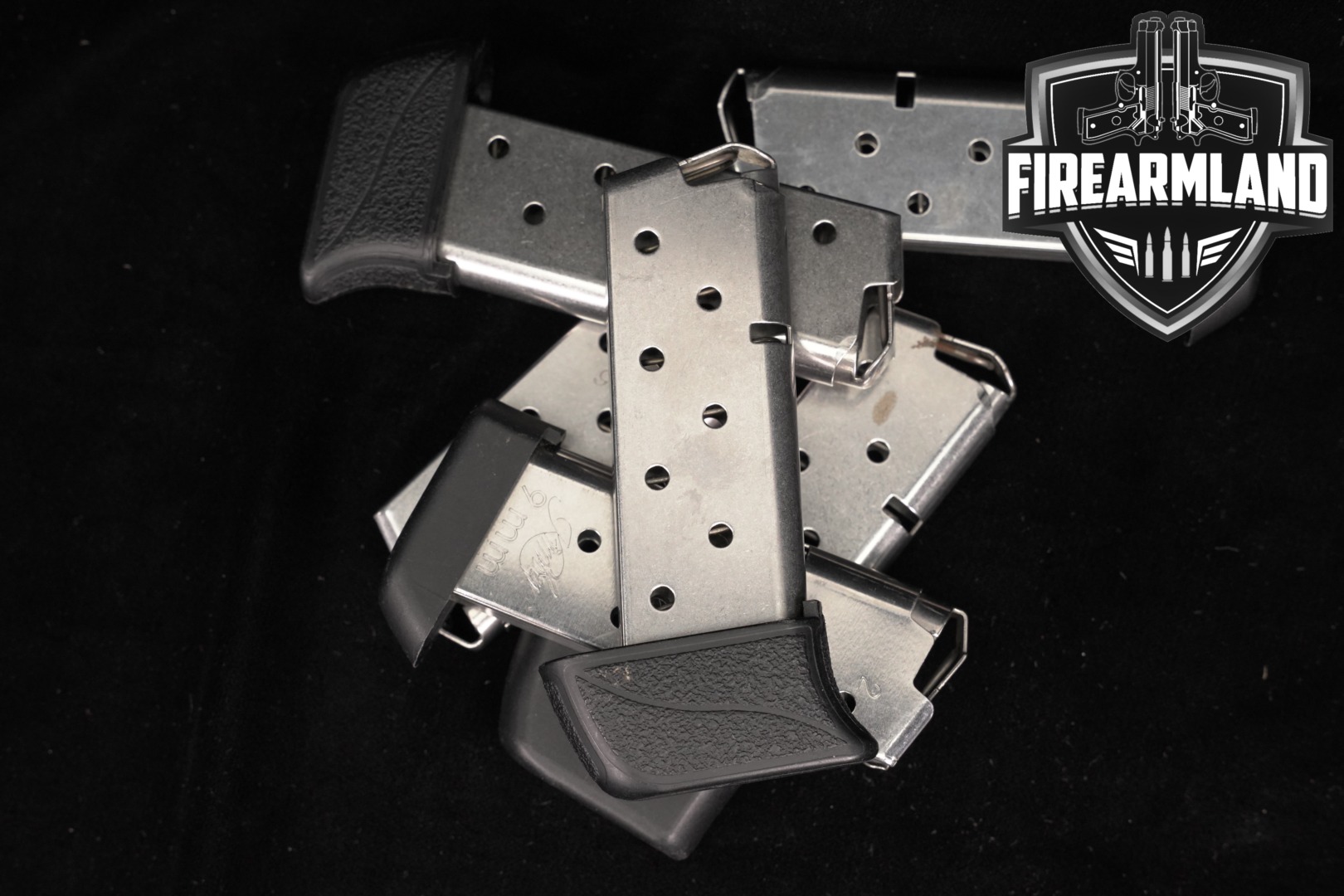 Kimber SIX (6) Micro 9 6, 7, & 8 Round Magazines 9mm Luger in Excellent Condition Thumbnail