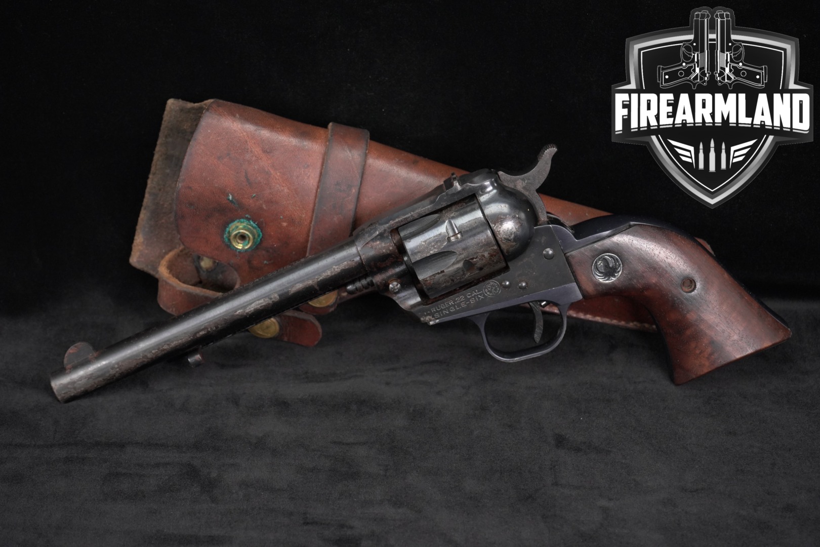 1969 Sturm Ruger Single-Six Old Model, Three-Screw, Standard .22 LR Blued in Poor Condition Thumbnail
