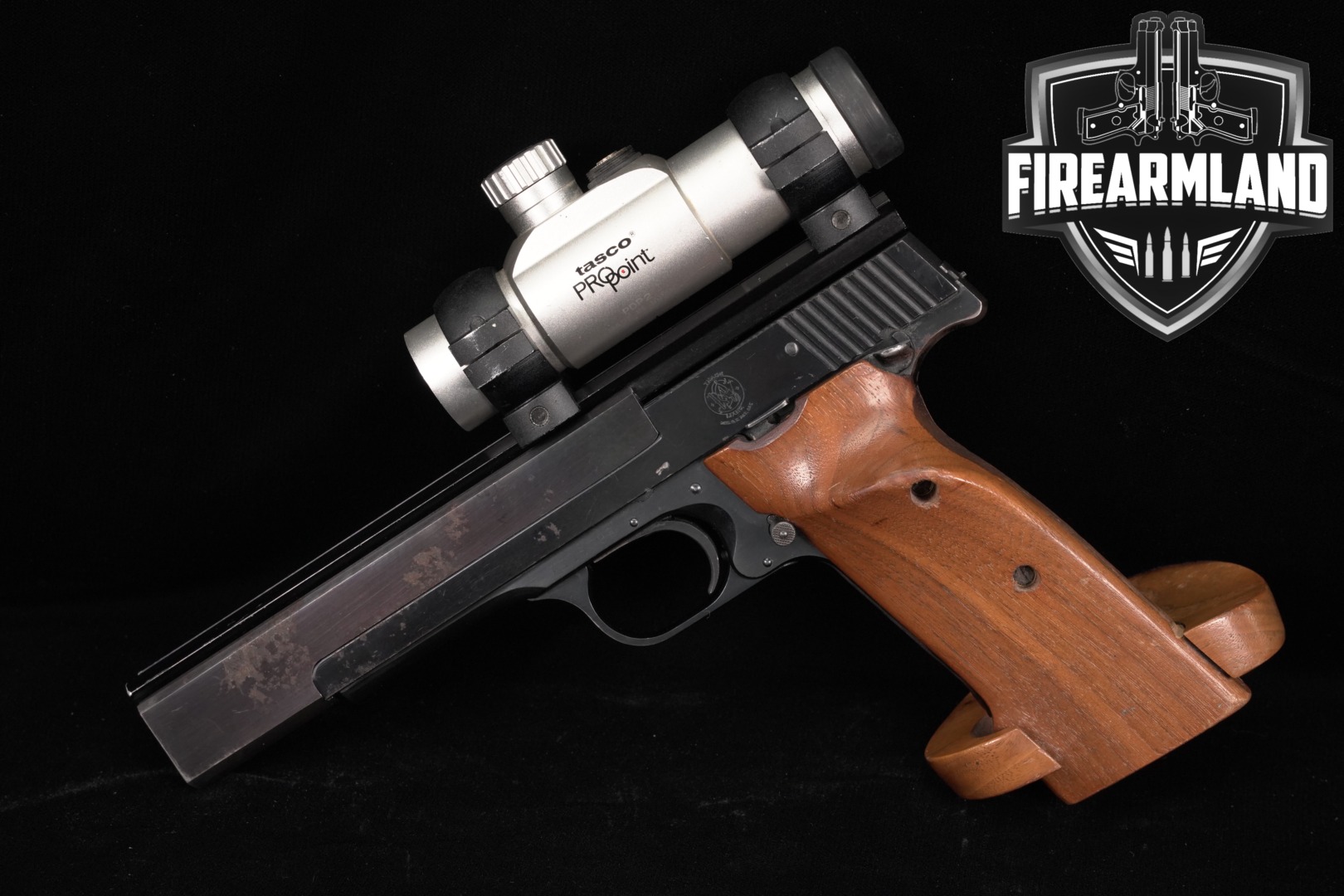 1970-1971 Smith & Wesson (S&W) Model 41 .22 LR Blued in Fair Condition Thumbnail