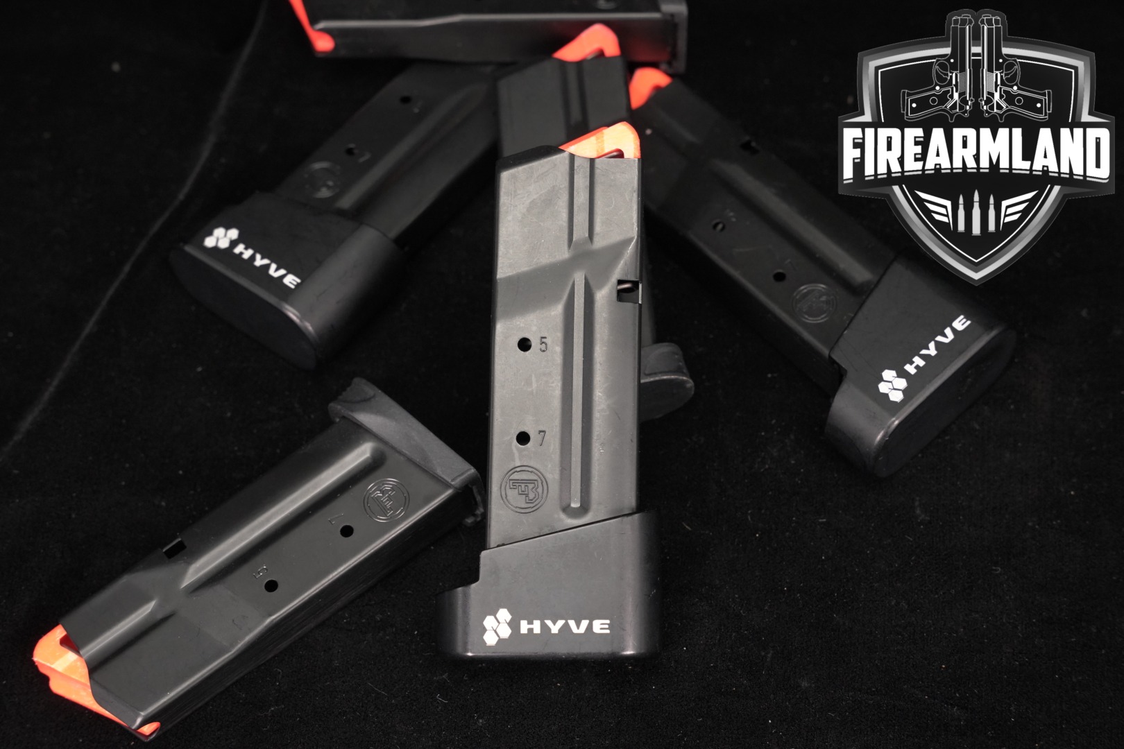 CZ SIX (6) P-10M Magazines 9mm Luger Hyve Extensions 9mm Luger in Very Good Condition Thumbnail