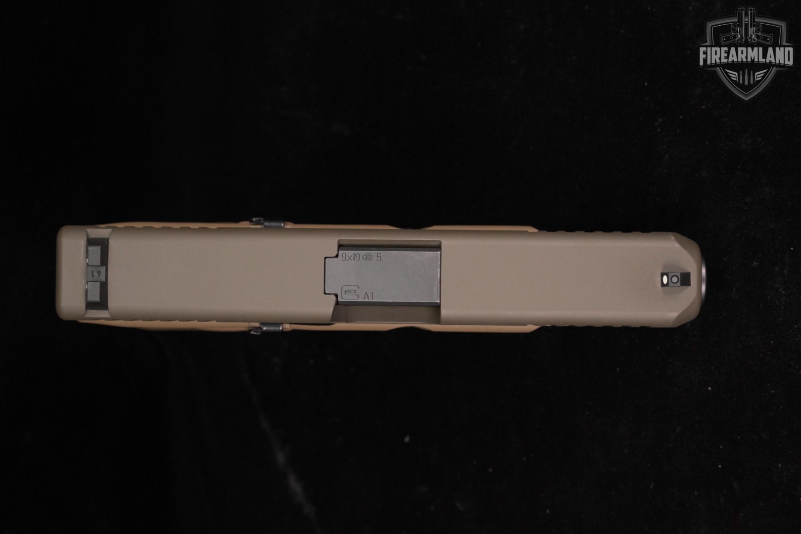 Glock 19 Gen5 G19 Gen 5 Apollo Custom 9mm 4.02 FDE +3 MAGS & ORIG CASE-img-5