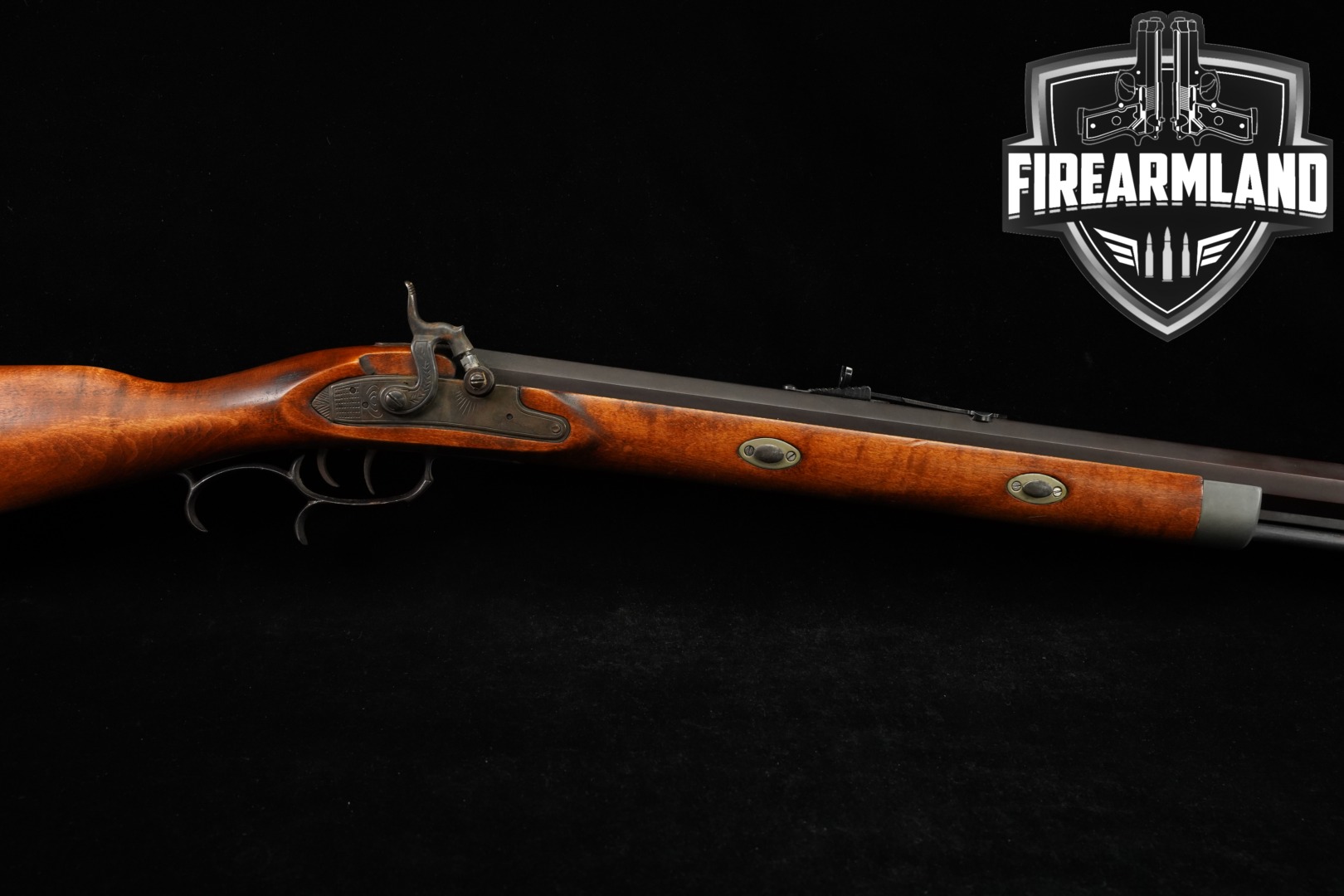 CVA Mountain Rifle Big Bore .58 caliber Stained Wood in Good Condition Thumbnail