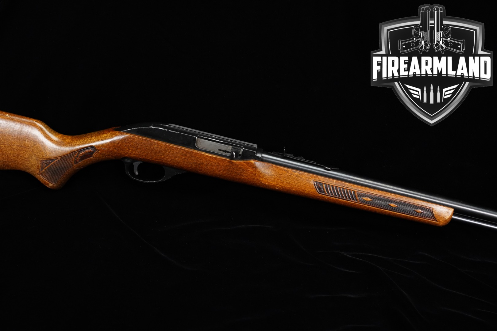 Marlin Firearms Co. Glenfield Mod. 60 .22 LR Blued & Hardwood in Good Condition Thumbnail